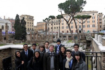 James in Rome Italy