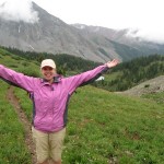Tracey Flower Hiking in Vail Colorado