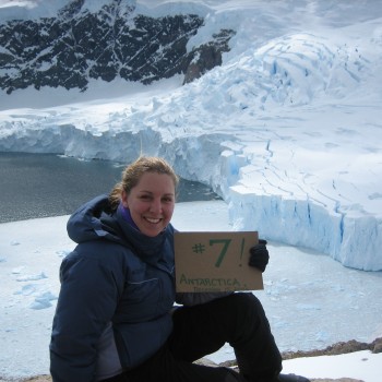 Tori Hogan in Antarctica